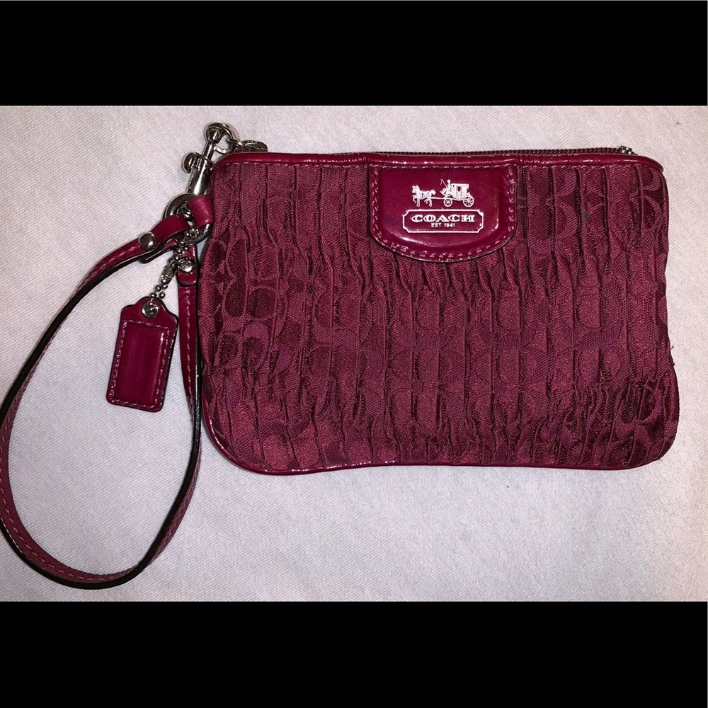 Coach wristlet